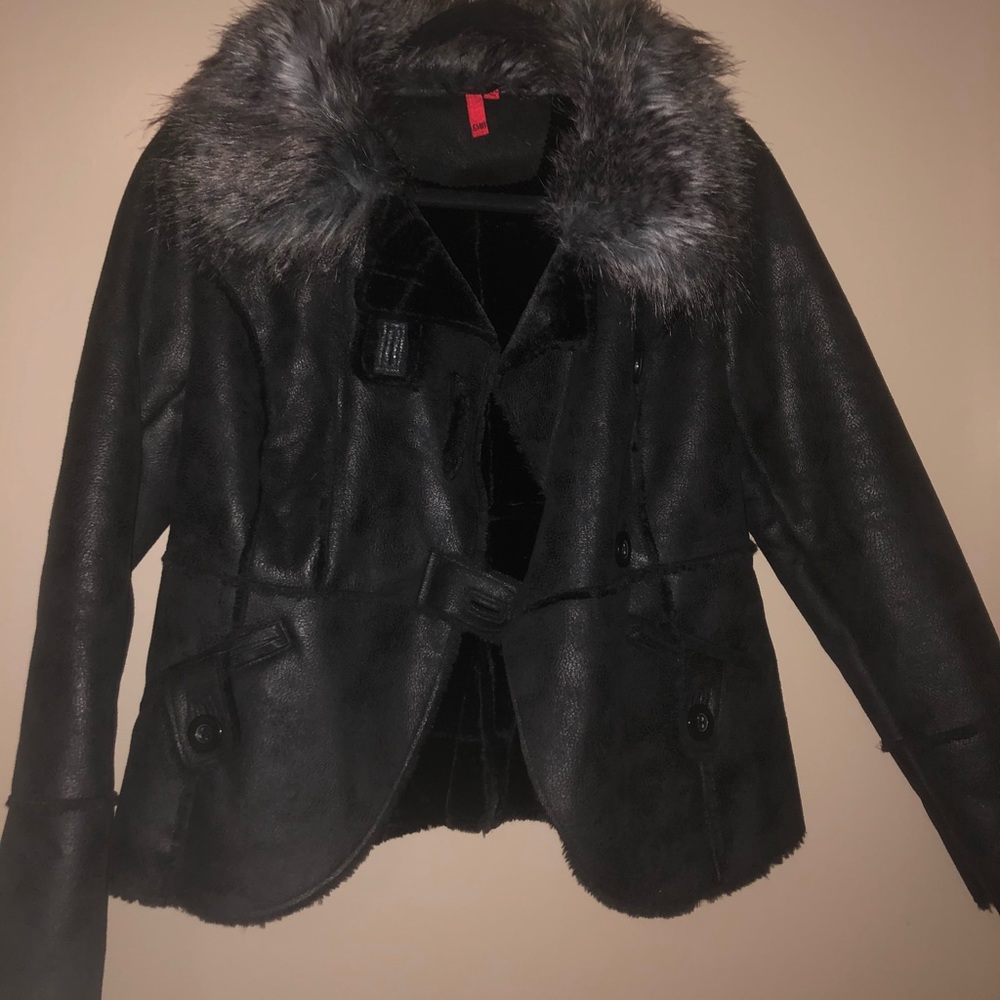 BRAND NEW faux fur coat